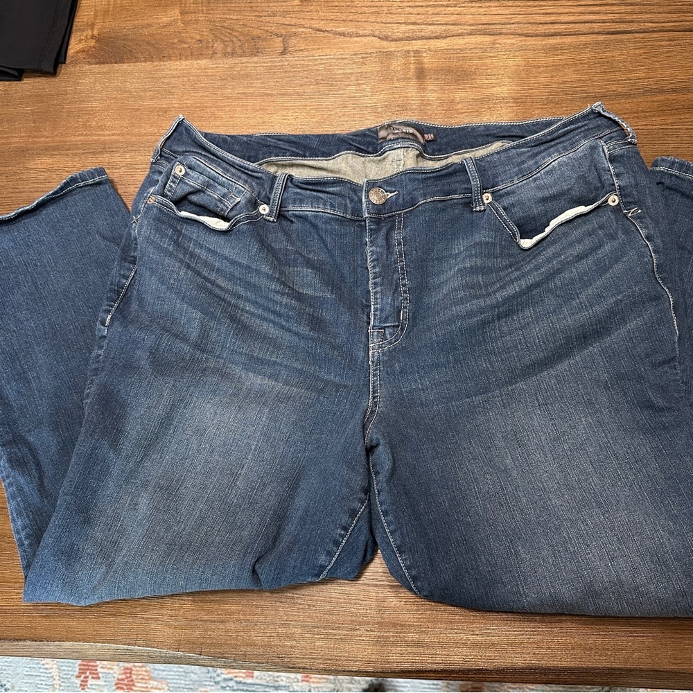 Torrid Women's Straight Leg Blue Jeans